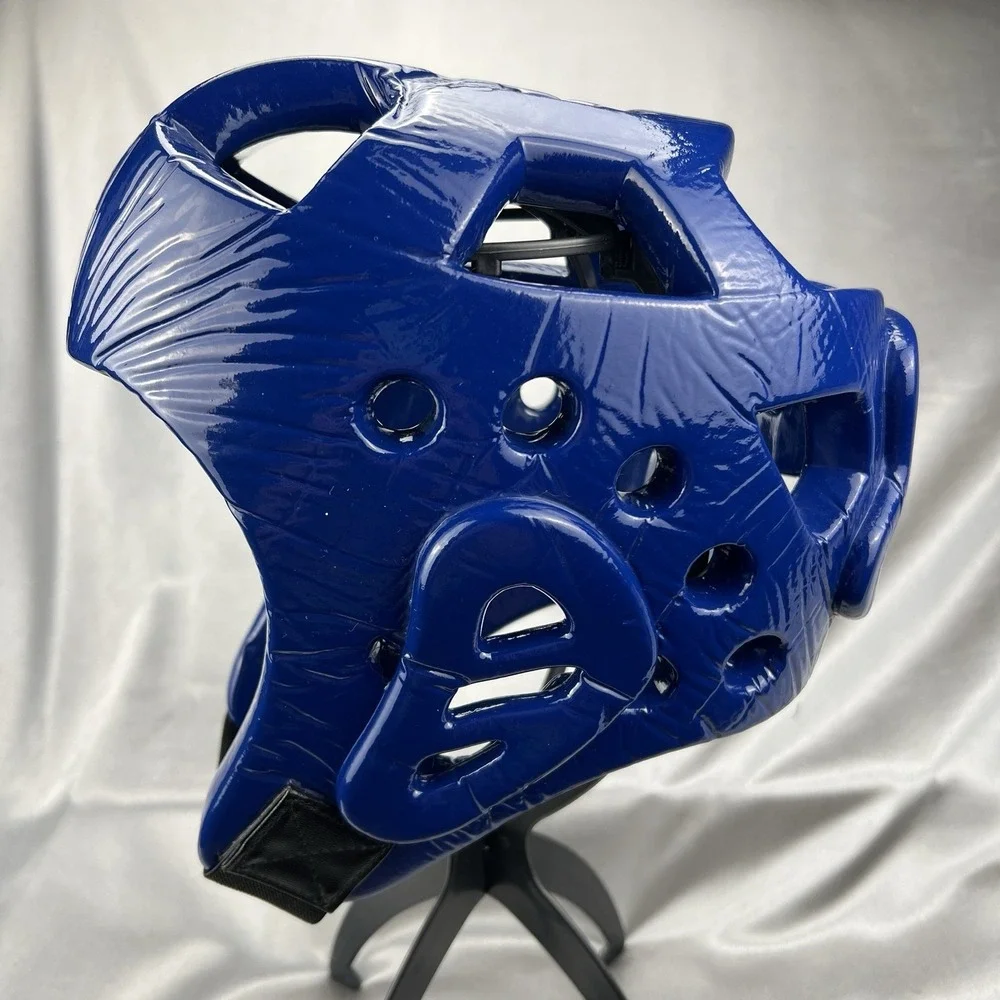 Mooto Taekwondo Head Protector Blue XS Youth WT KTA Approved Sparring Gear MTX